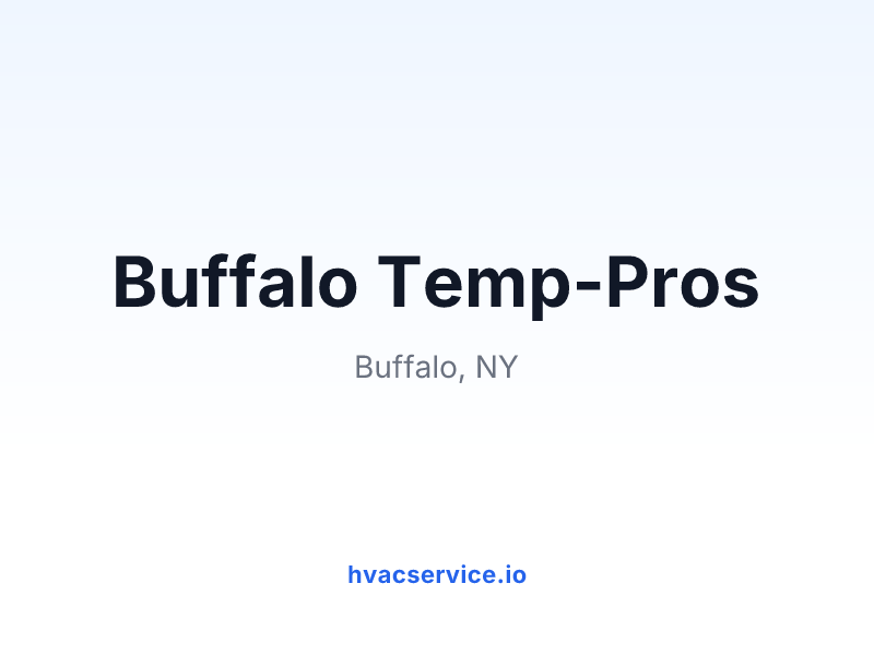 Buffalo Temp-Pros