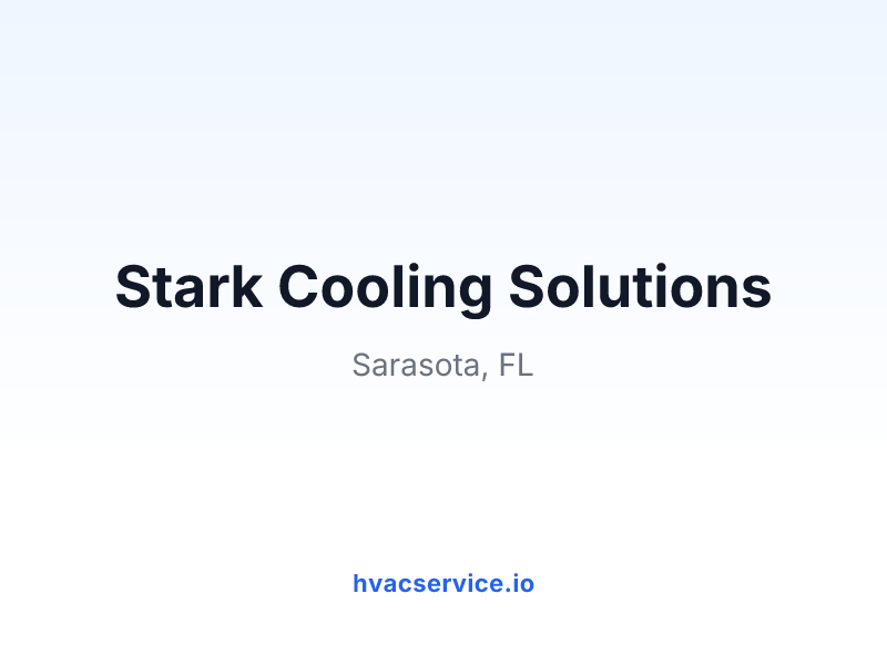Stark Cooling Solutions