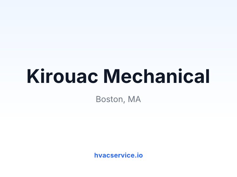 Kirouac Mechanical