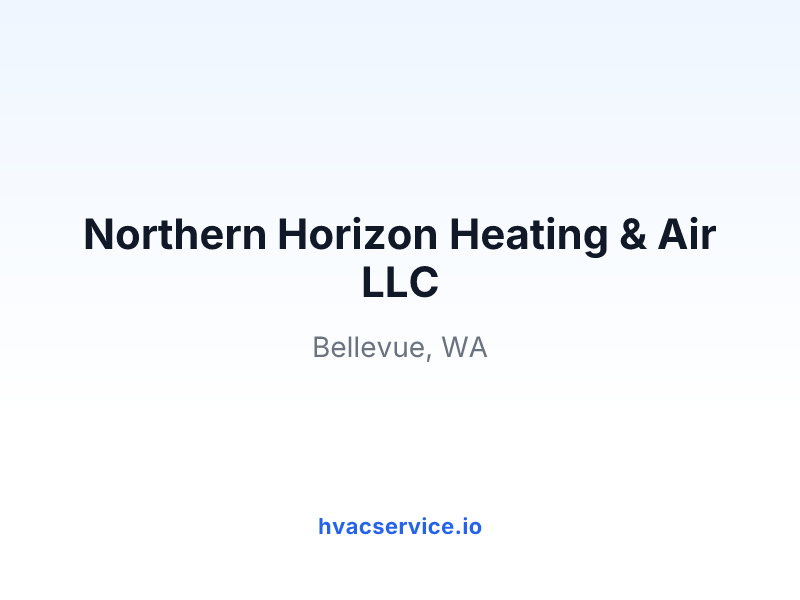 Northern Horizon Heating & Air LLC