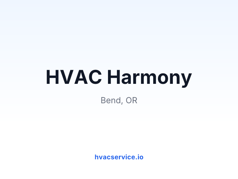 HVAC Harmony