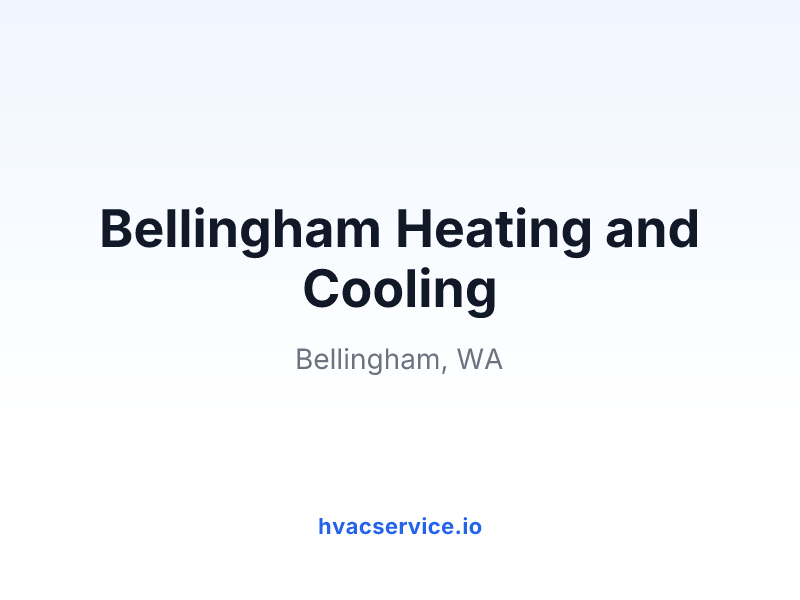 Bellingham Heating and Cooling