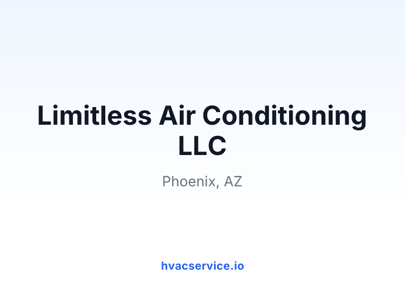 Limitless Air Conditioning LLC