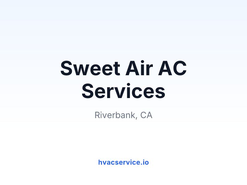 Sweet Air AC Services