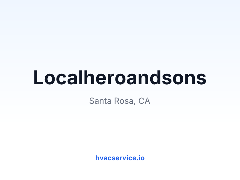 Localheroandsons