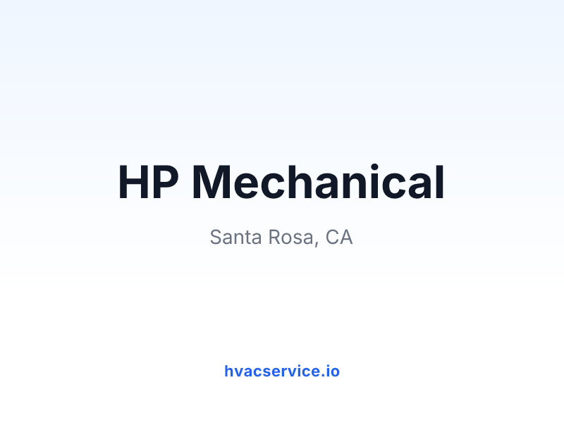 HP Mechanical