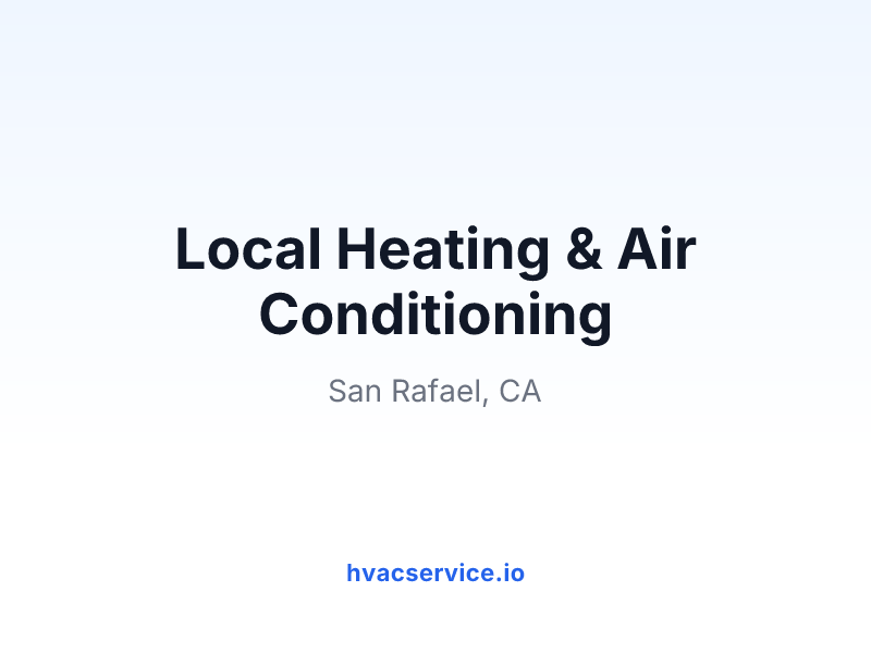 Local Heating & Air Conditioning