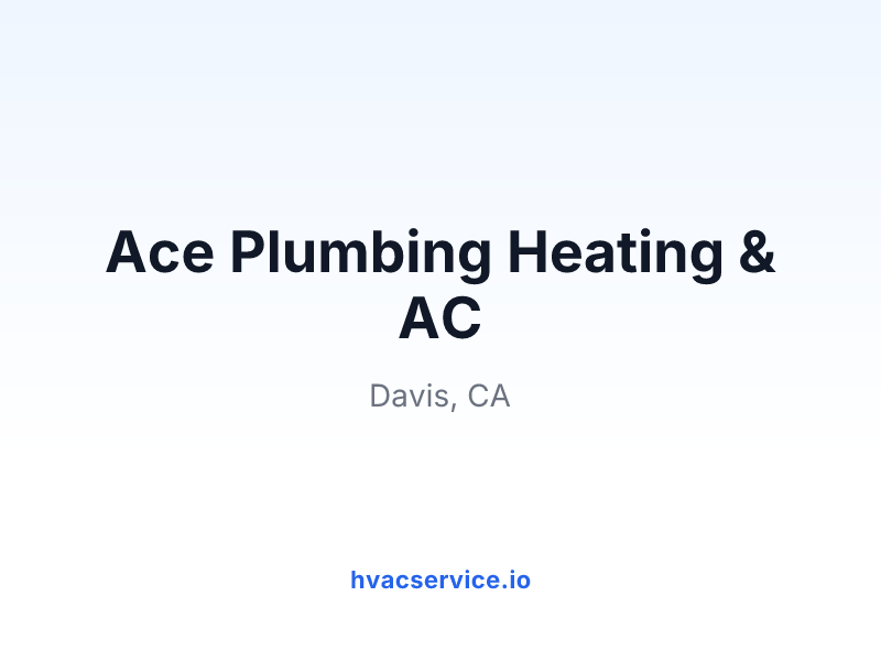 Ace Plumbing Heating & AC