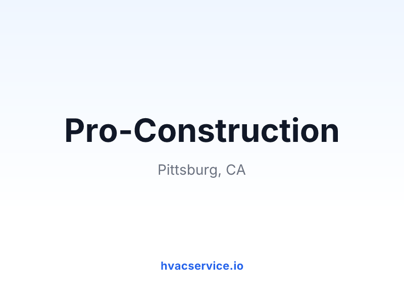Pro-Construction