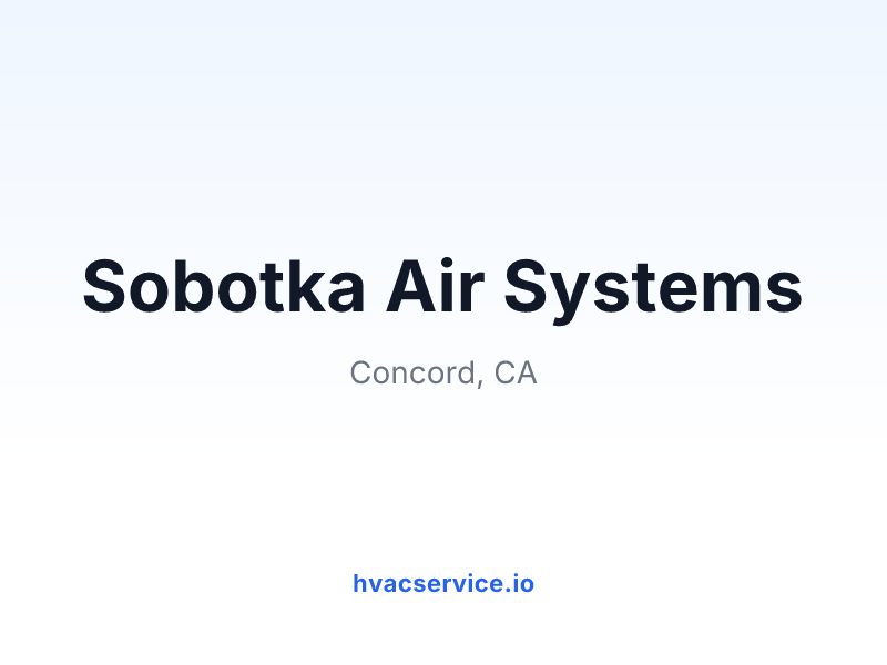 Sobotka Air Systems