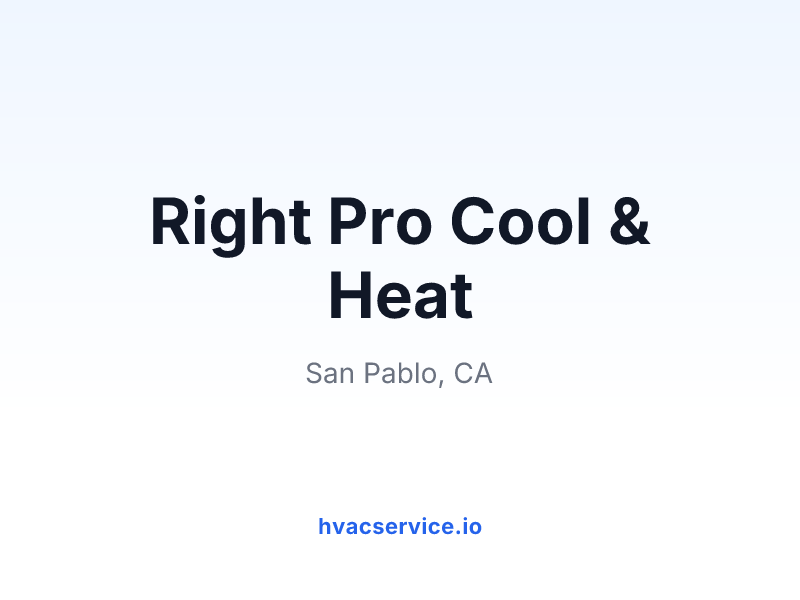 Right Pro Cool & Heat