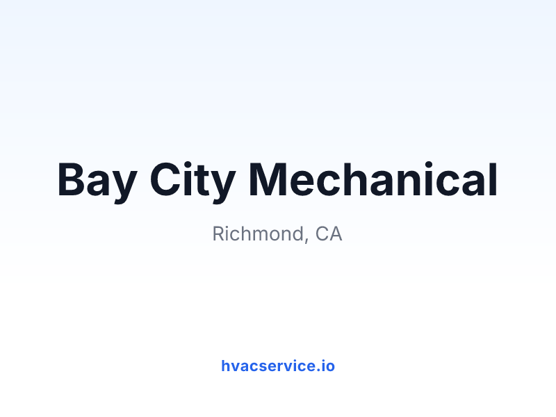 Bay City Mechanical