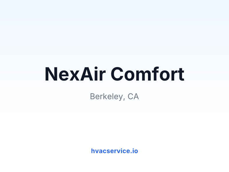 NexAir Comfort