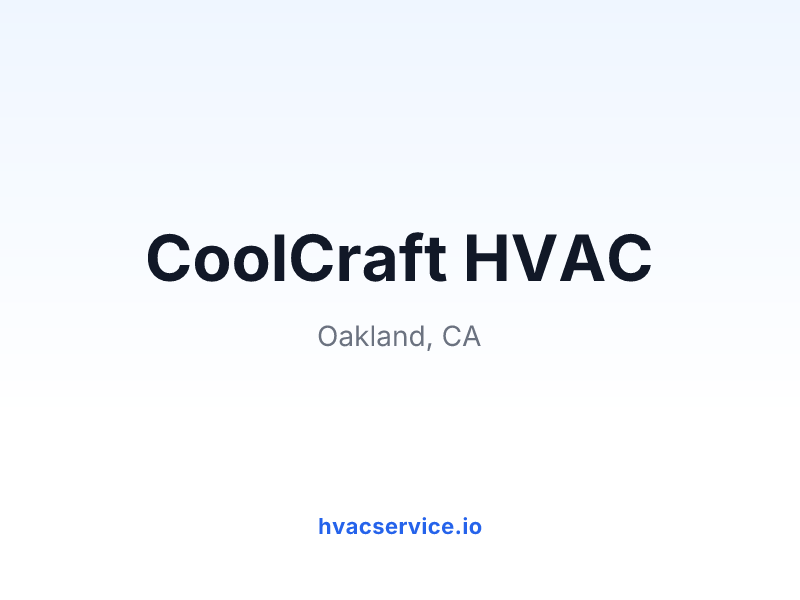 CoolCraft HVAC