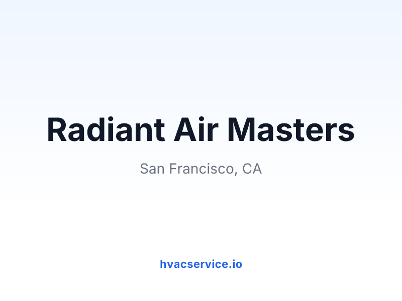 Radiant Air Masters