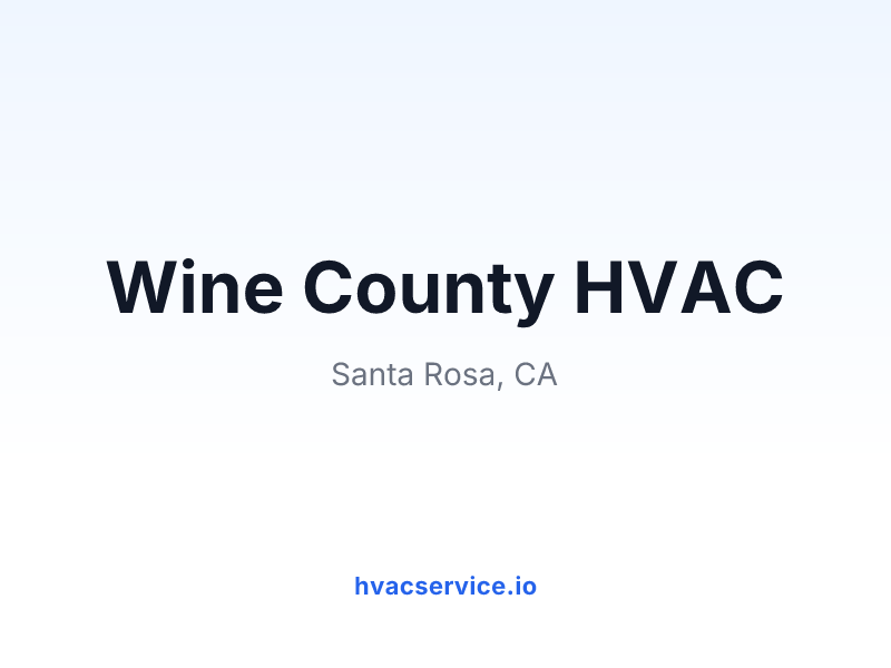 Wine County HVAC
