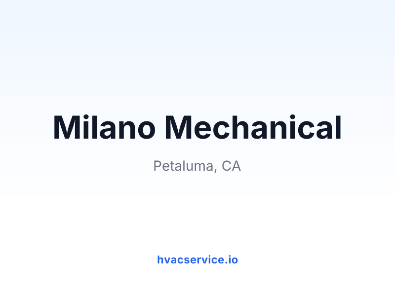 Milano Mechanical