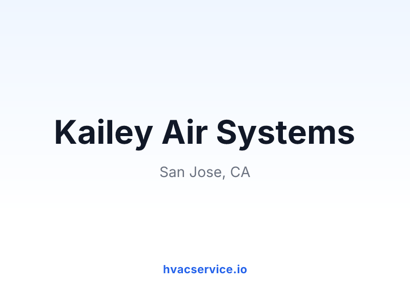 Kailey Air Systems
