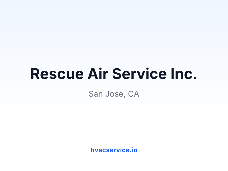 Rescue Air Service Inc.