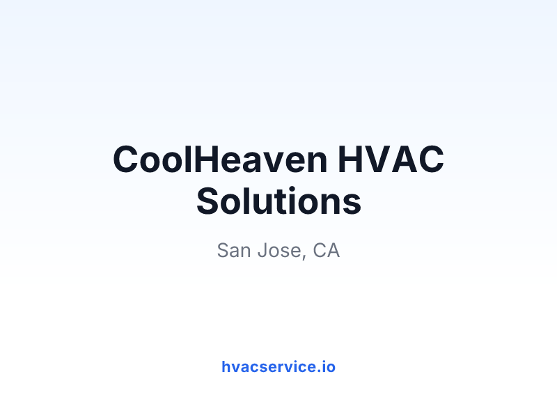 CoolHeaven HVAC Solutions