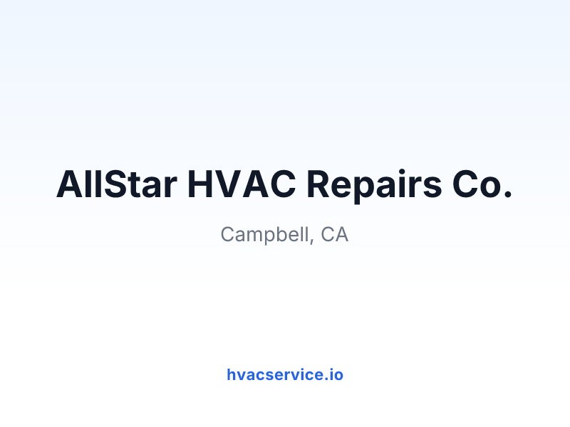 AllStar HVAC Repairs Co.