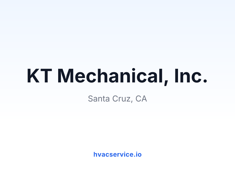 KT Mechanical, Inc.