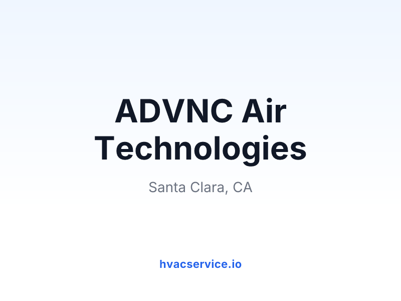 ADVNC Air Technologies