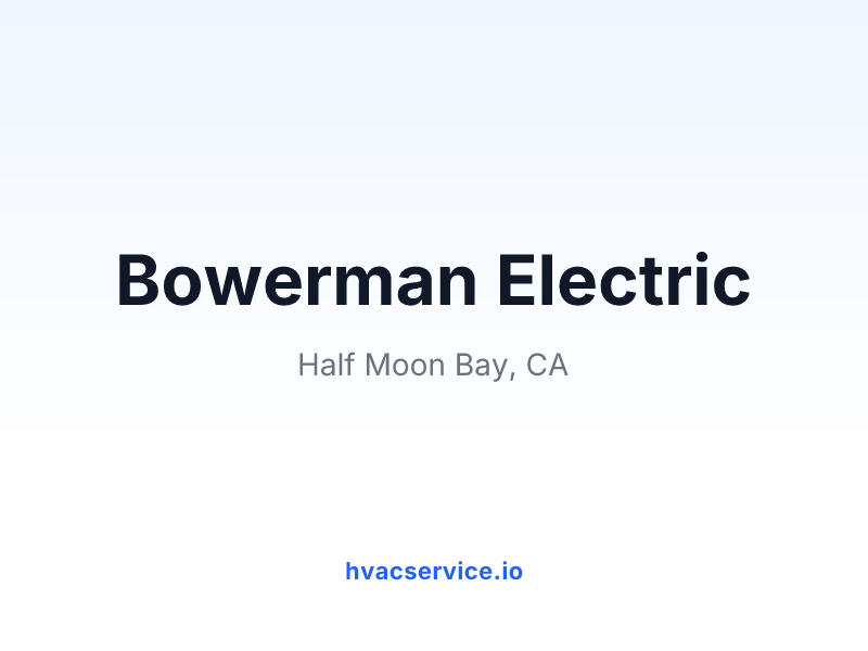 Bowerman Electric