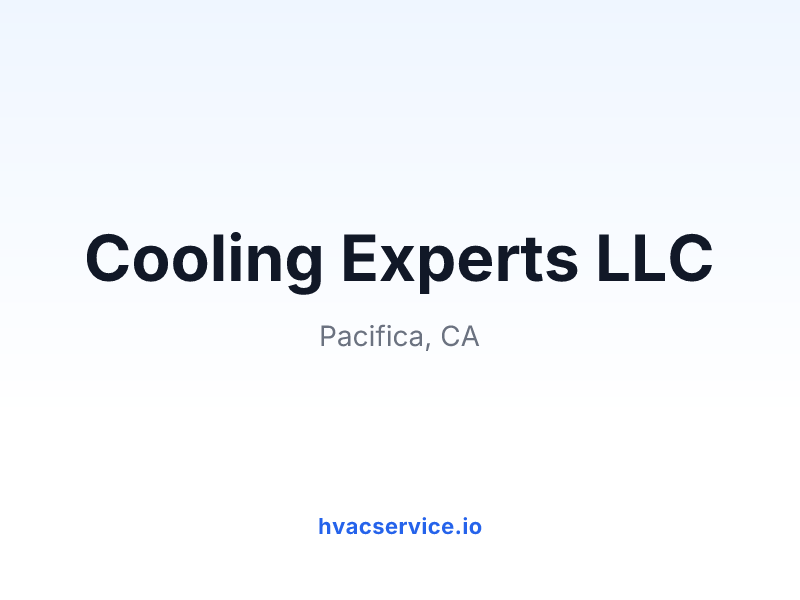 Cooling Experts LLC