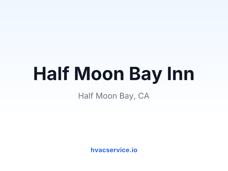 Half Moon Bay Inn