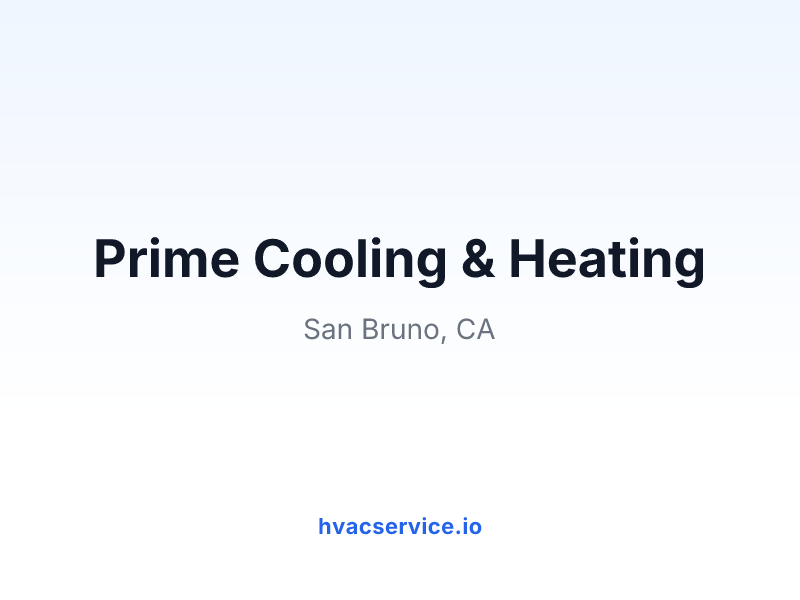 Prime Cooling & Heating