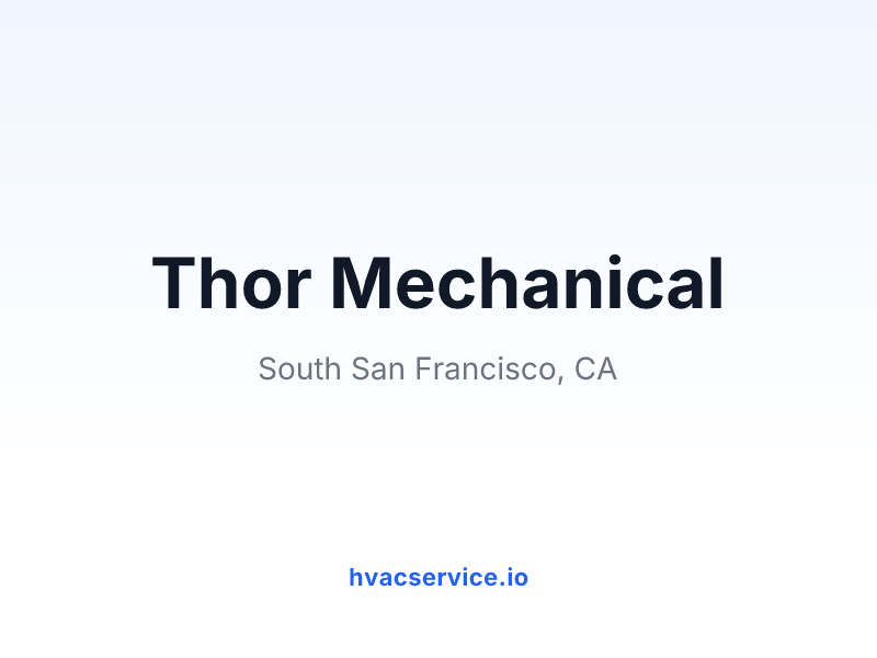 Thor Mechanical