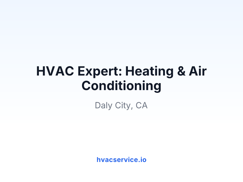 HVAC Expert: Heating & Air Conditioning