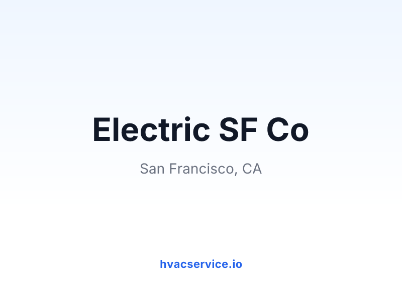 Electric SF Co