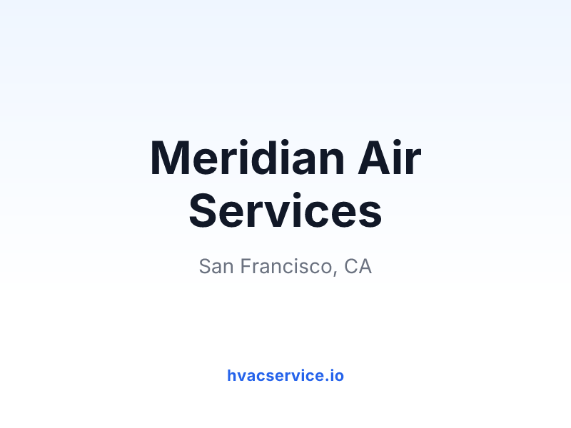 Meridian Air Services
