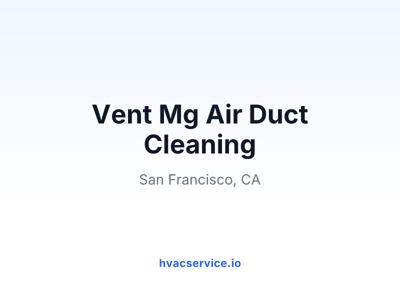 Vent Mg Air Duct Cleaning