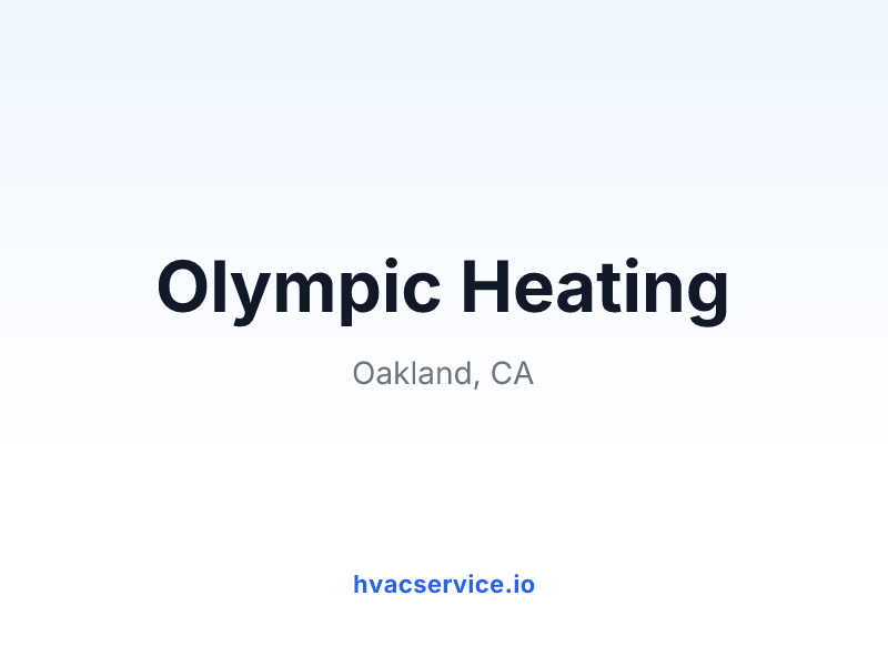 Olympic Heating