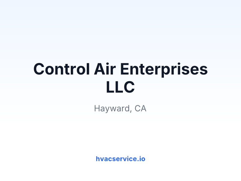 Control Air Enterprises LLC