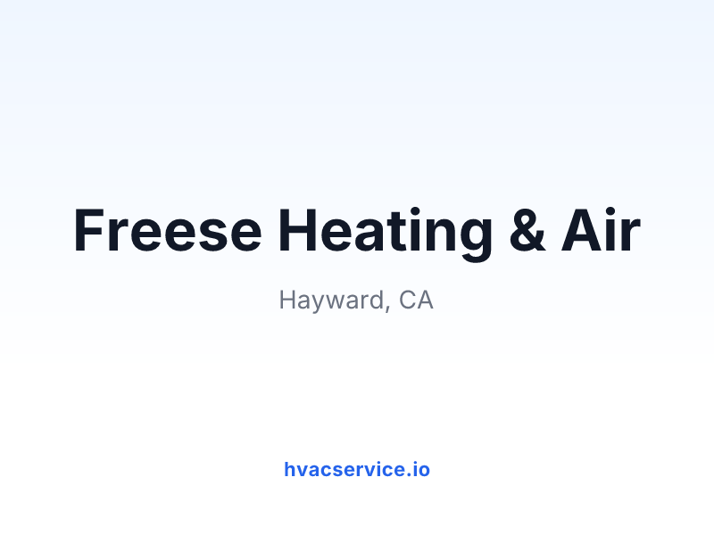 Freese Heating & Air