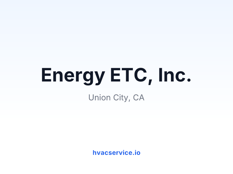 Energy ETC, Inc.