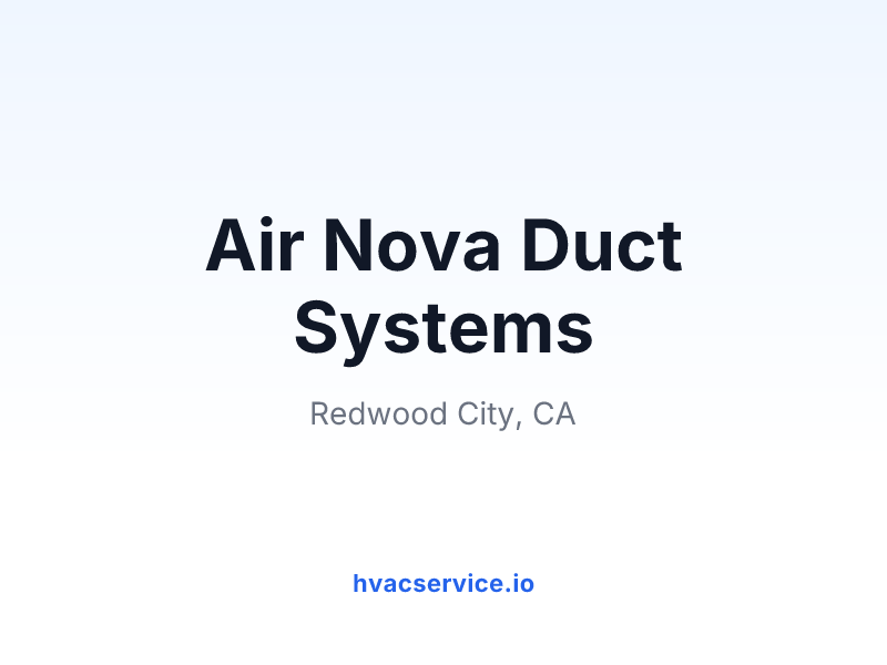 Air Nova Duct Systems