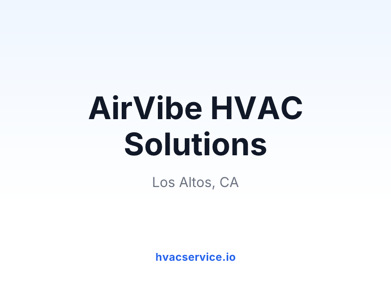 AirVibe HVAC Solutions