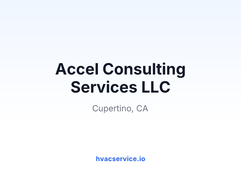 Accel Consulting Services LLC