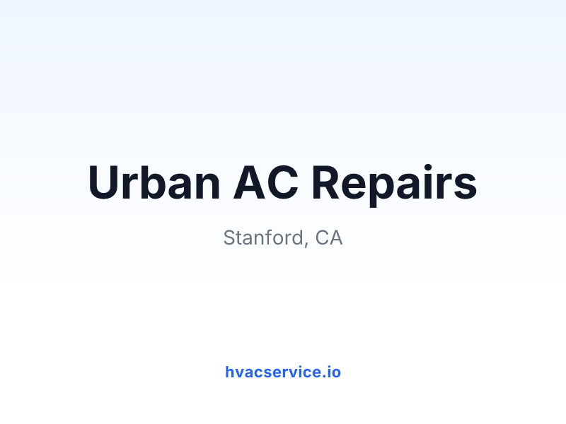 Urban AC Repairs