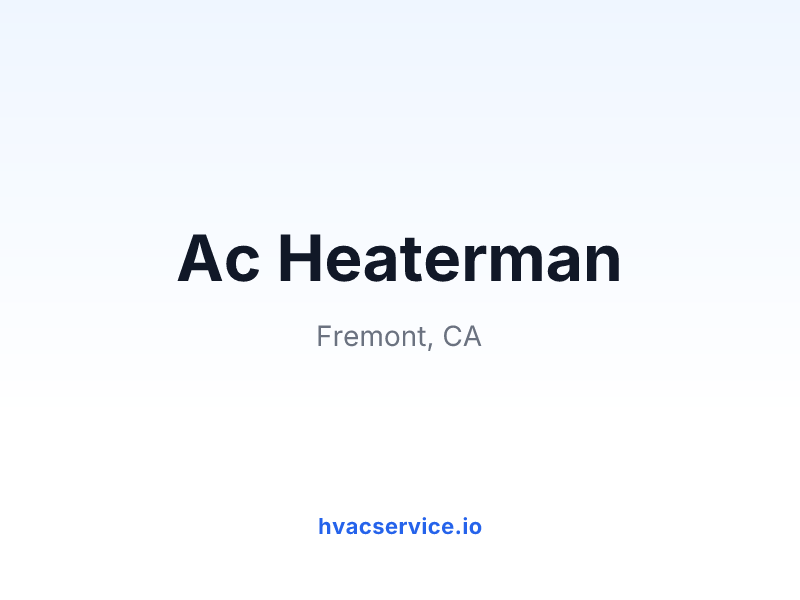 Ac Heaterman