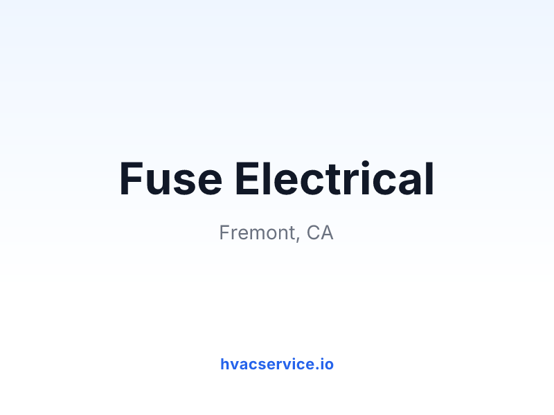 Fuse Electrical
