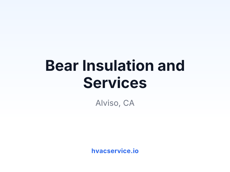 Bear Insulation and Services