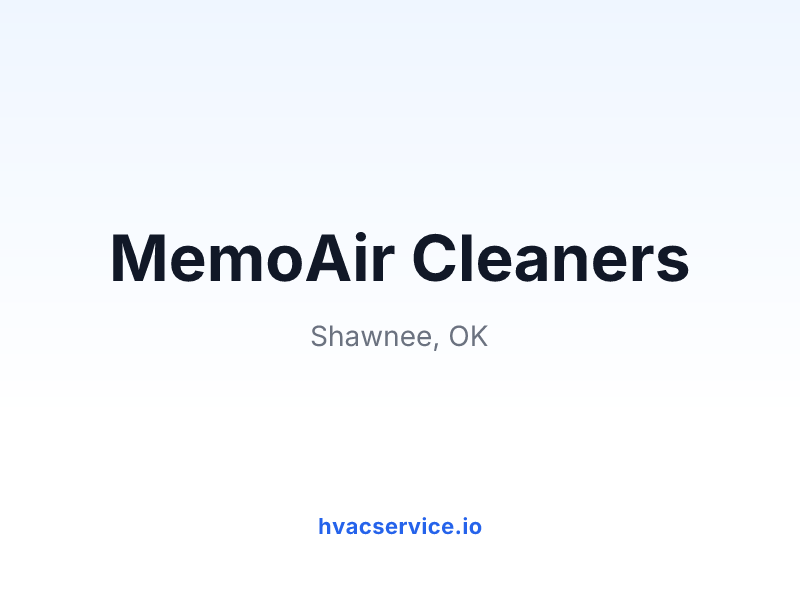 MemoAir Cleaners