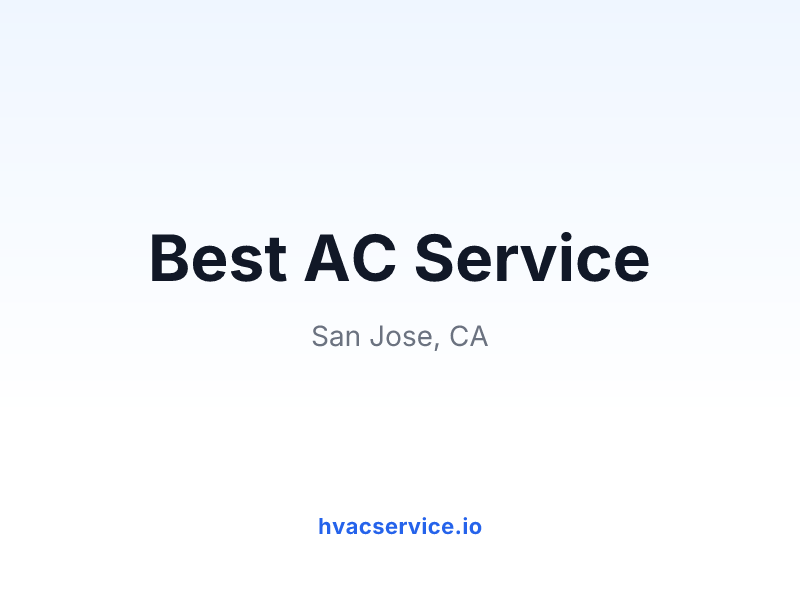 Best AC Service