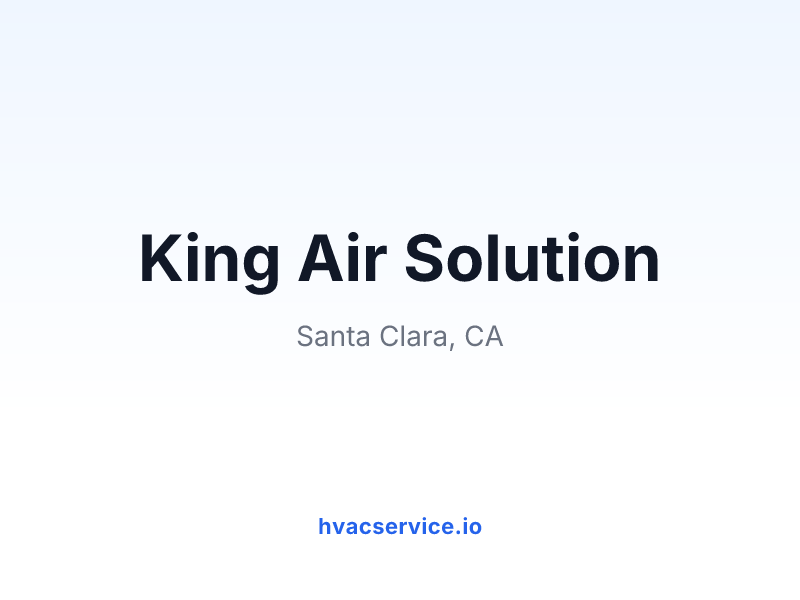 King Air Solution